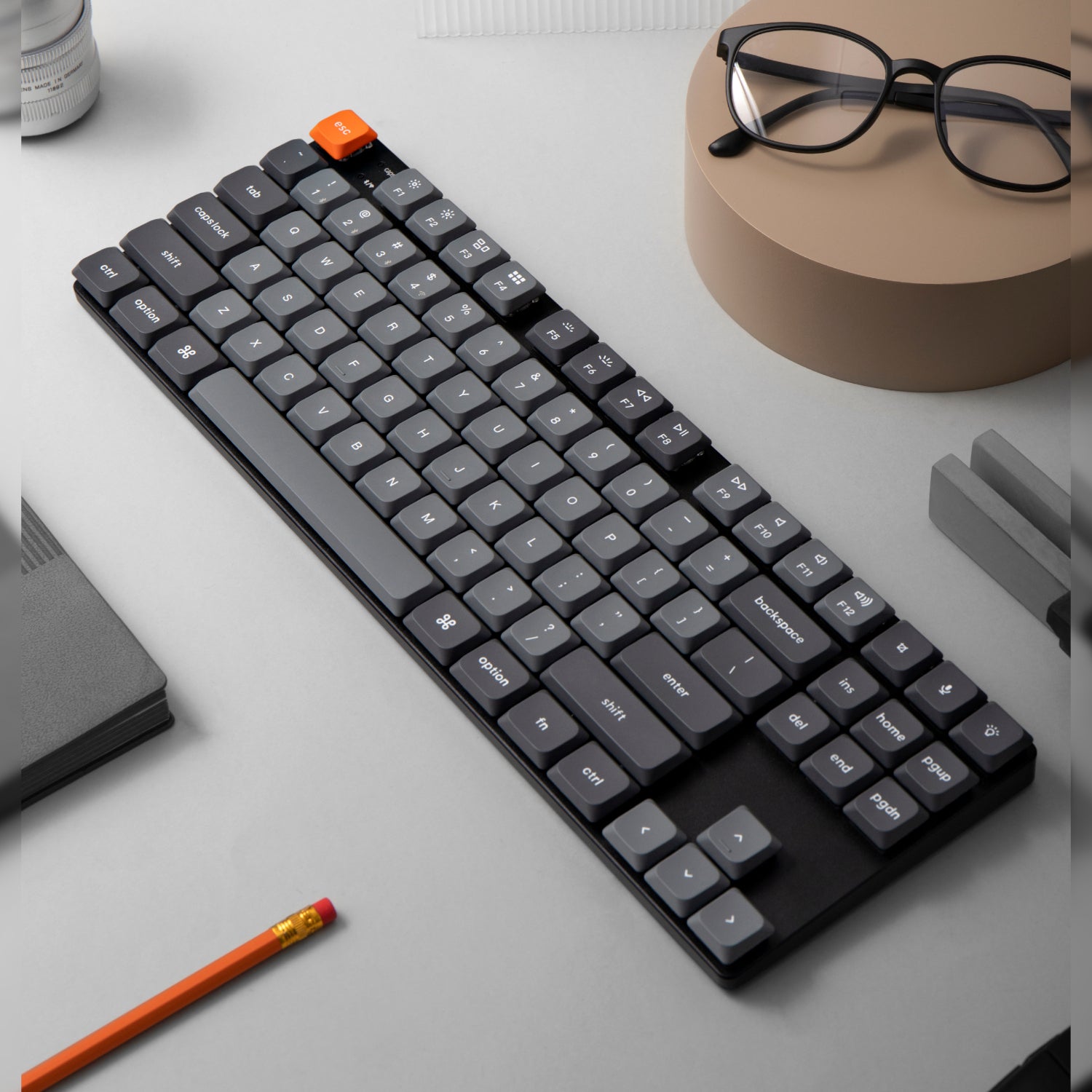 Keychron K1 Max QMK/VIA 80% Wireless Custom Mechanical Keyboard | RED Switches – image 3