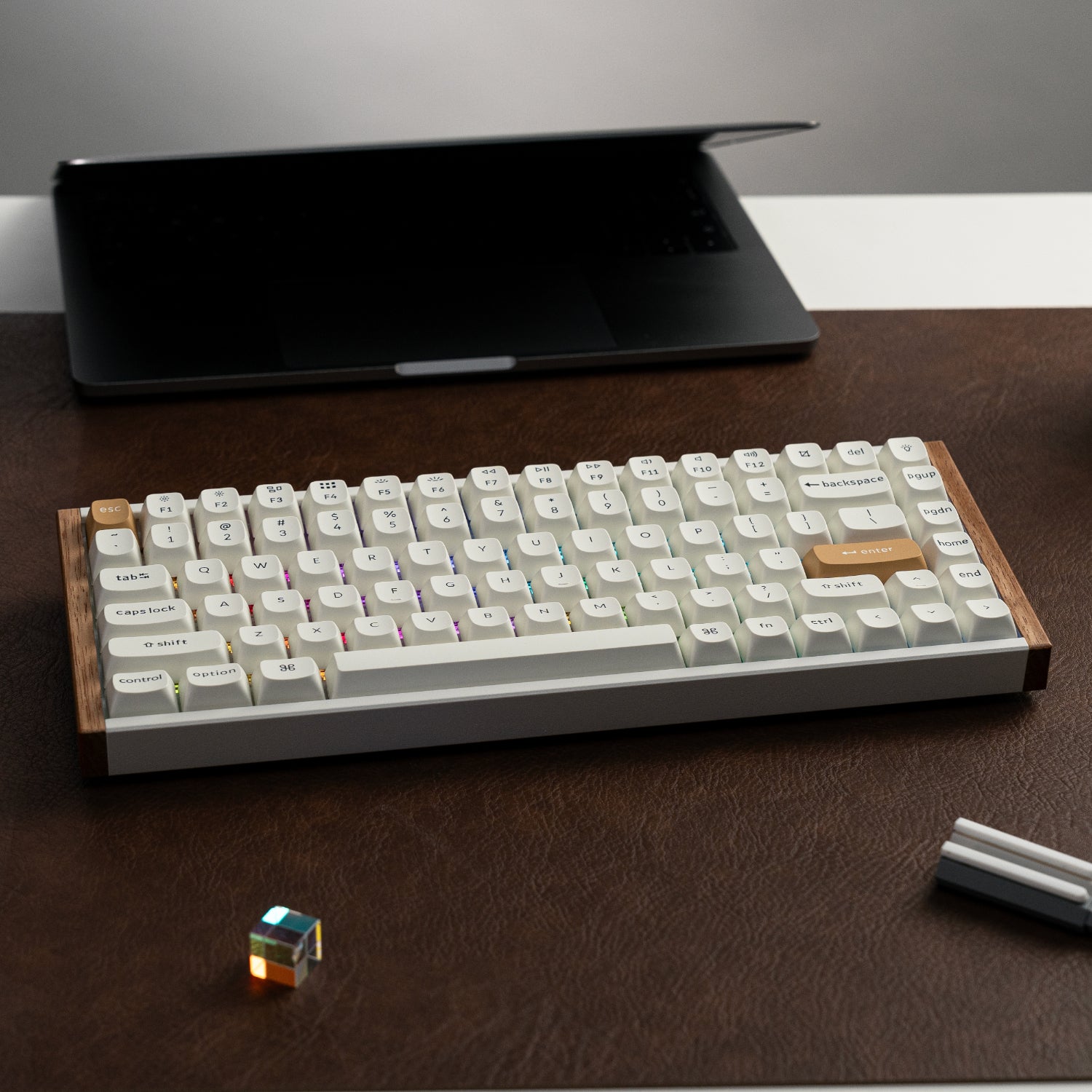 Keychron K2 HE Wireless Special Edition Magnetic Custom Keyboard | NEBULA Switch – White - image 4