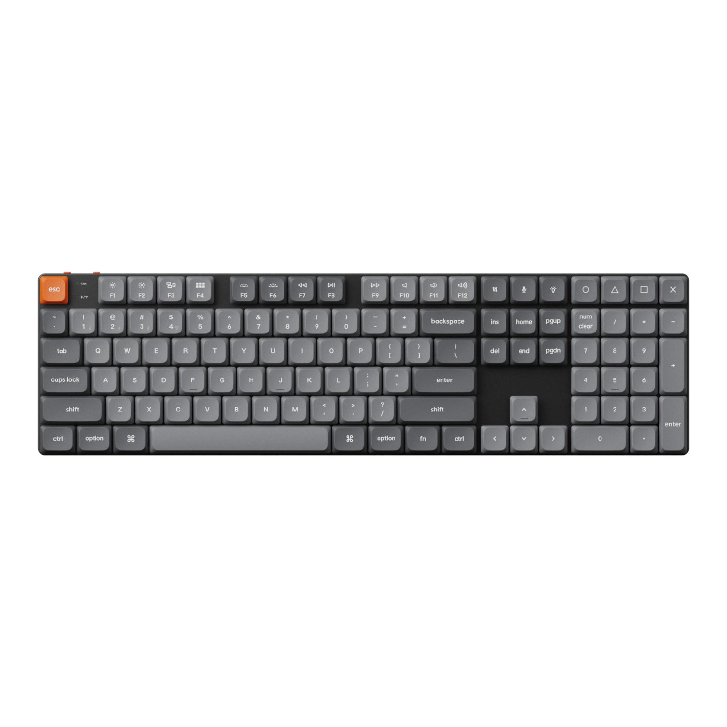 Keychron K5 Max QMK/VIA Full-sized Wireless Custom Mechanical Keyboard | BROWN Switches – image 2