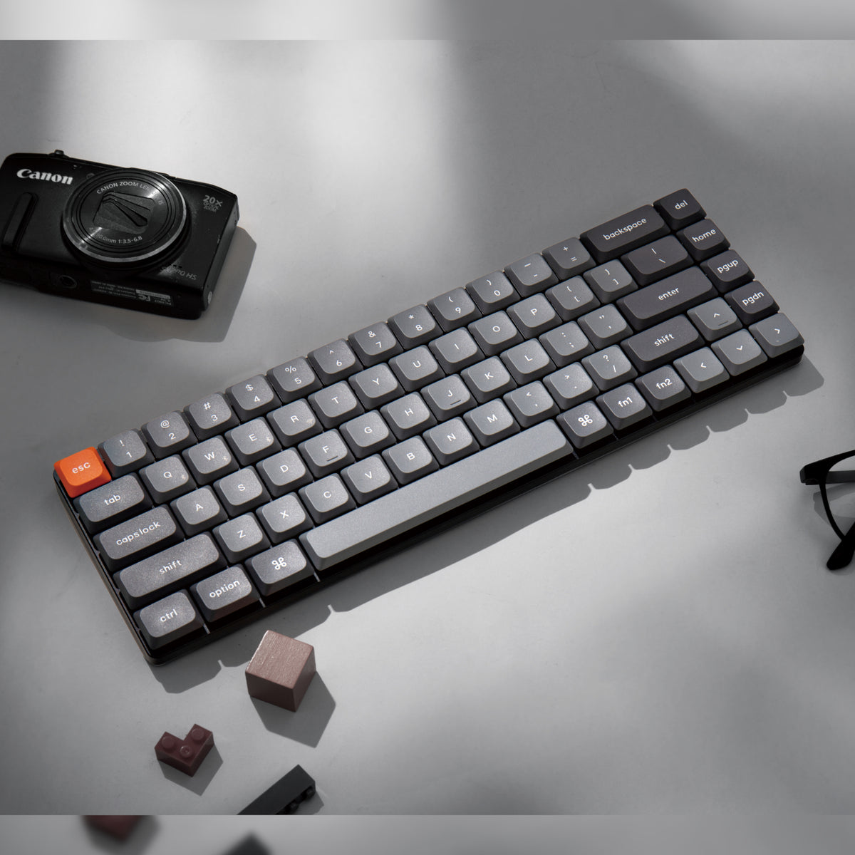 Keychron K7 Max QMK/VIA 65% Wireless Custom Mechanical Keyboard | RED Switches – image 4