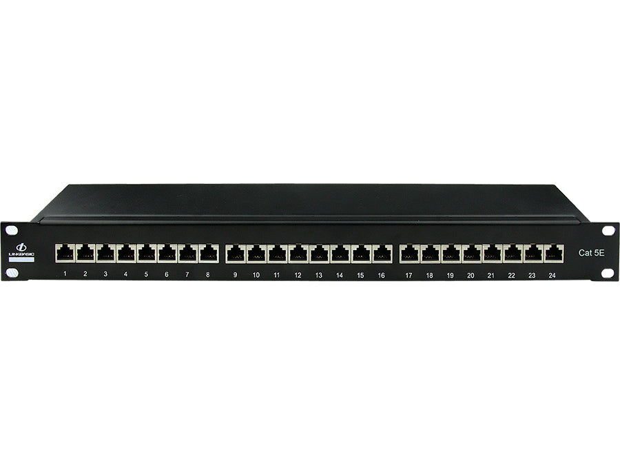 Linkbasic 24 Port Shielded Rack Mount Patch Panel