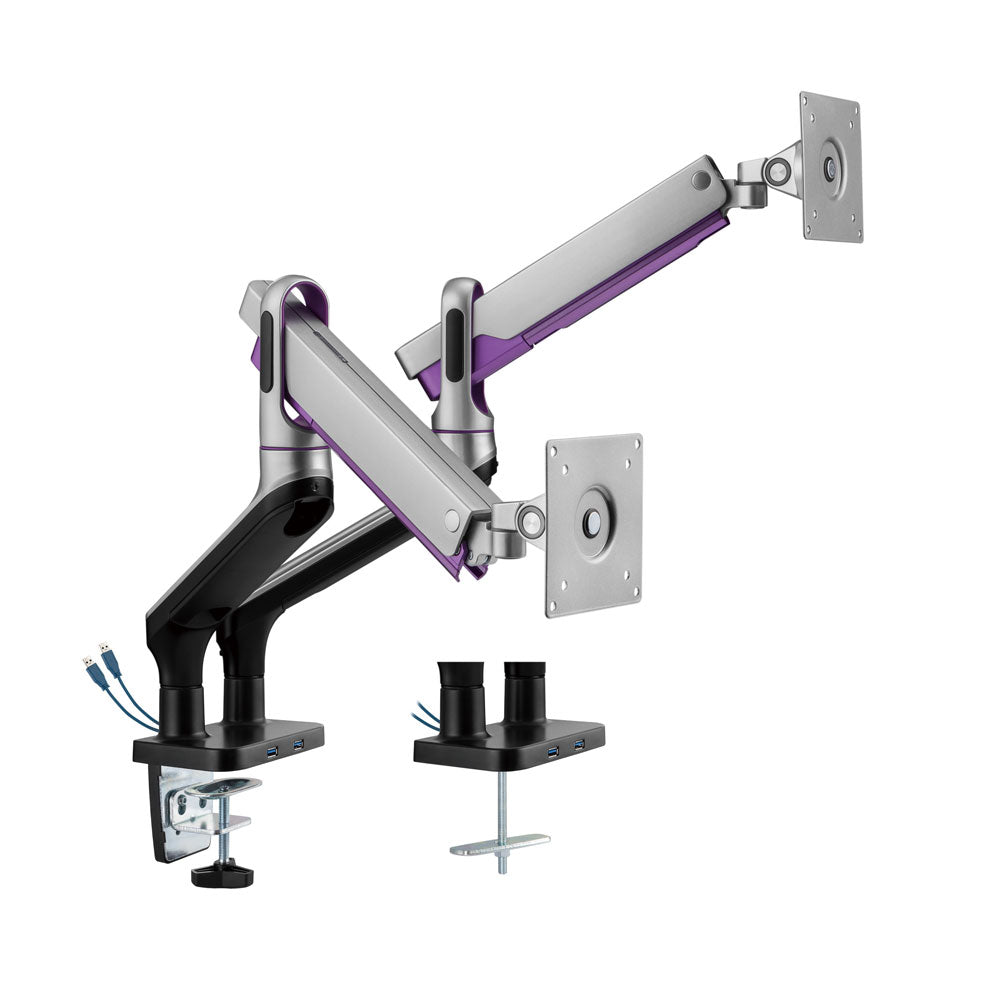 BRACKET-DUAL MONITOR ARM WITH USB PORTS ...*