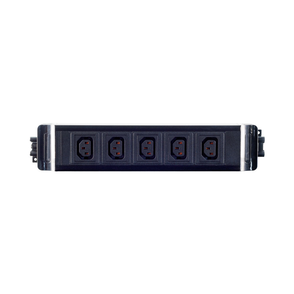 5-WAY IEC-C13 PWR WITH GST18 F/M PLUG 16A BLACK*