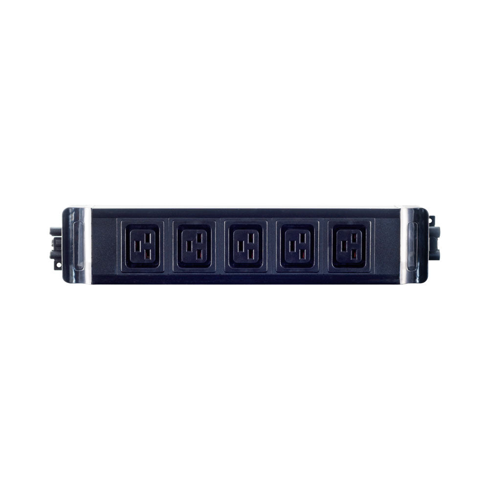 5-WAY IEC-19 PWR WITH GST18 F/M PLUG 16A,250V BLK*