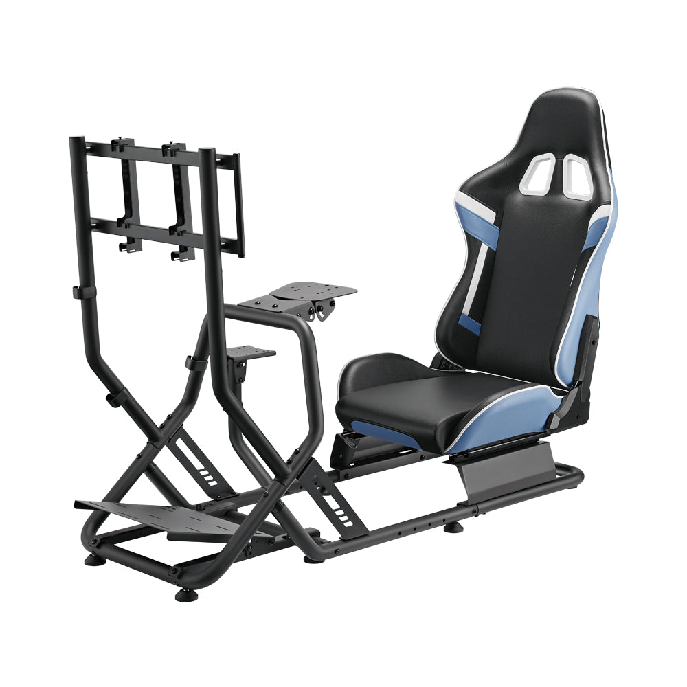 RACING SIMULATOR COCKPIT WITH SCREEN MOUNT, 100KG