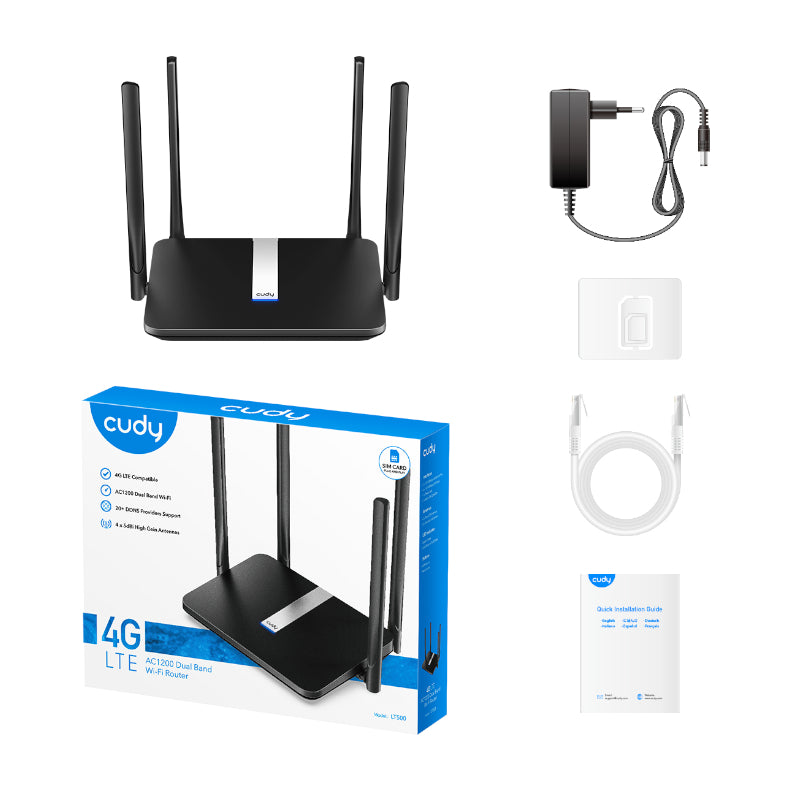 Cudy AC1200 WiFi 4G LTE Cat4 Router - image 4