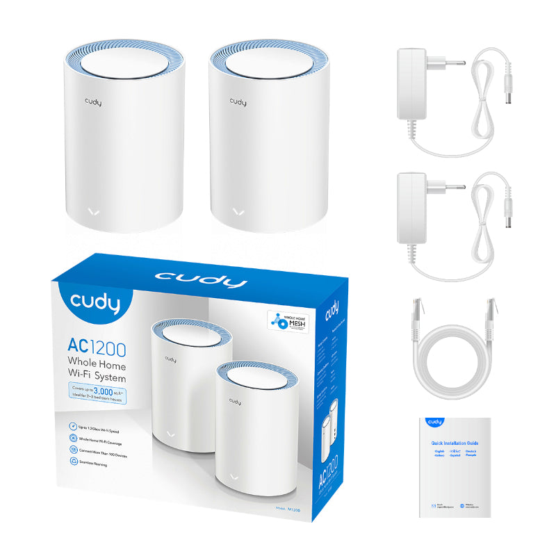 Cudy AC1200 Wi-Fi Mesh Kit 2 Pack - image 5