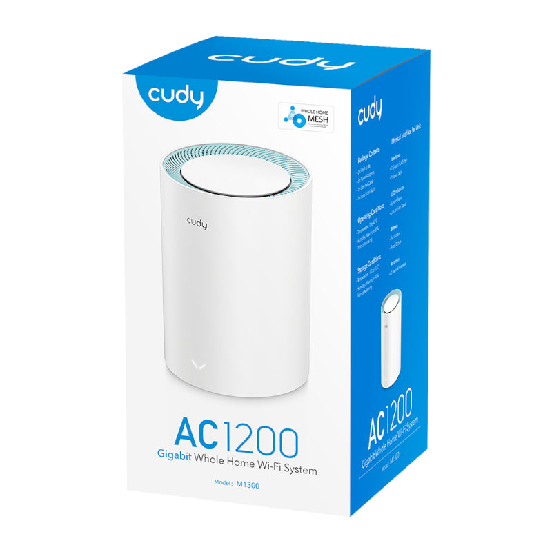 Cudy AC1200 Wi-Fi Mesh Kit 1 Pack With Gigabit – image 4