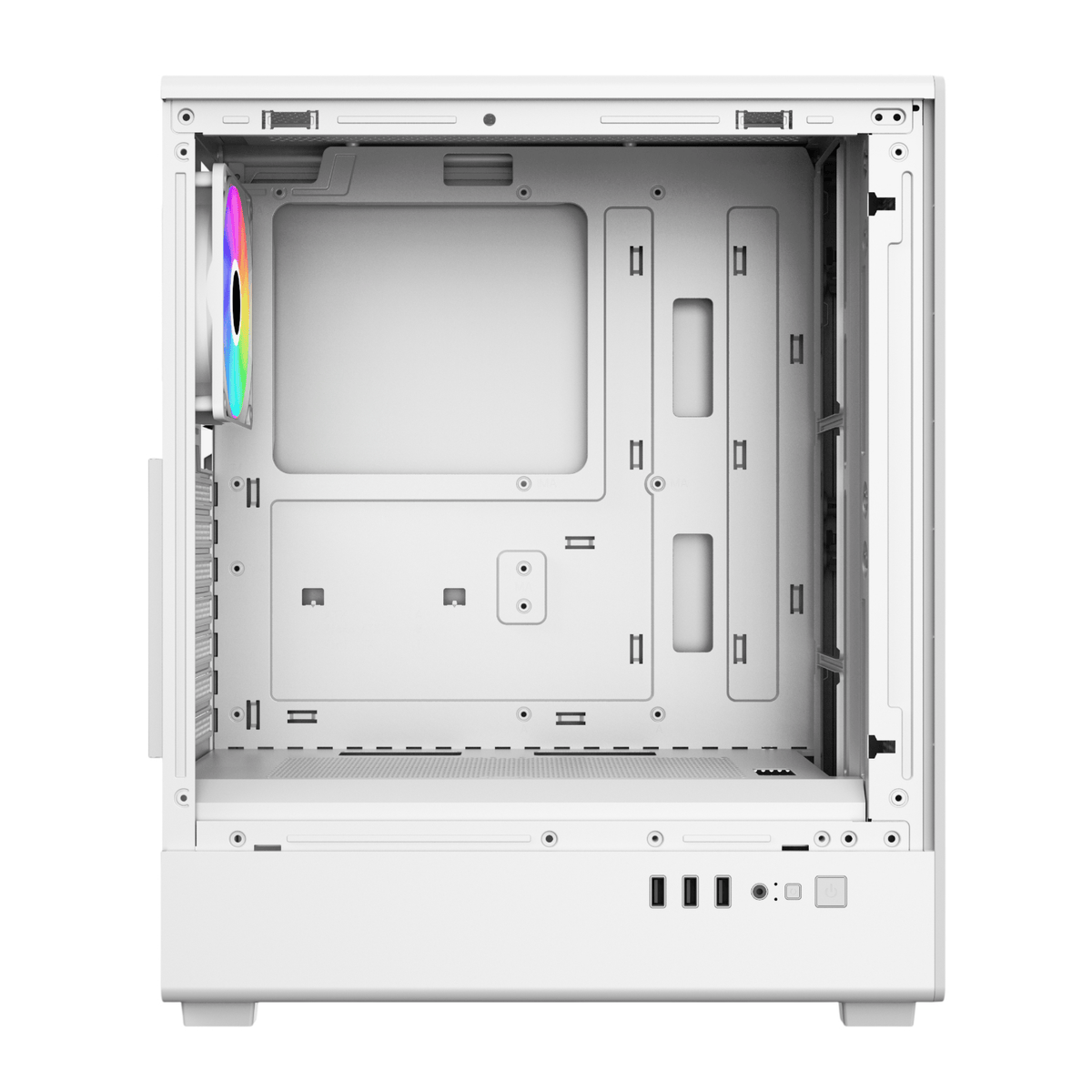 FSP M221 ATX Mid Tower Gaming Chassis - White – image 8