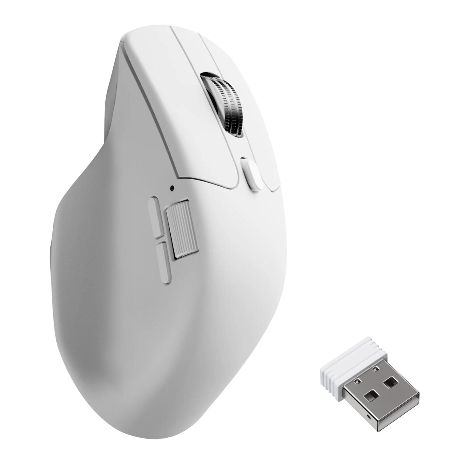 Keychron M6S-A24 PixArt 3950 8K 30000DPI Wireless Mouse (BT/2.4GHz/Wired) - White – image 2