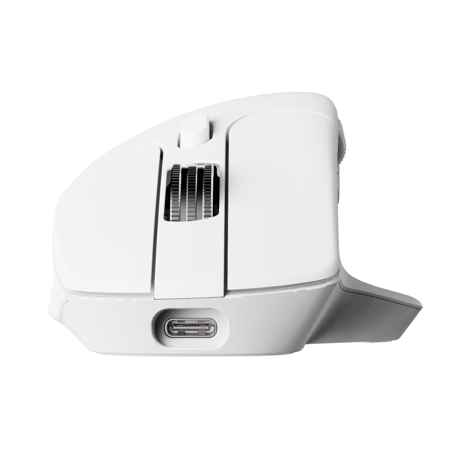 Keychron M6S-A24 PixArt 3950 8K 30000DPI Wireless Mouse (BT/2.4GHz/Wired) - White – image 4