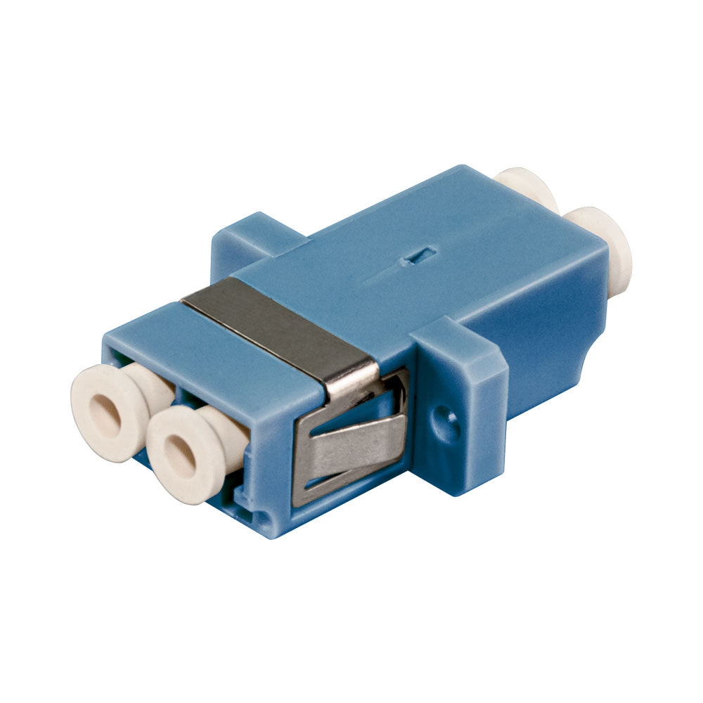 FIBRE DUP LC SM MIDCOUPLER CERAMIC SLEEVE BLUE
