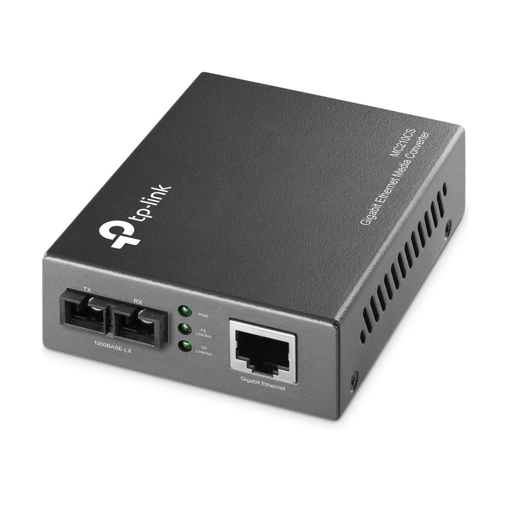 TP-LINK GIGABIT RJ45 TO SINGLE-MODE SC FIBRE