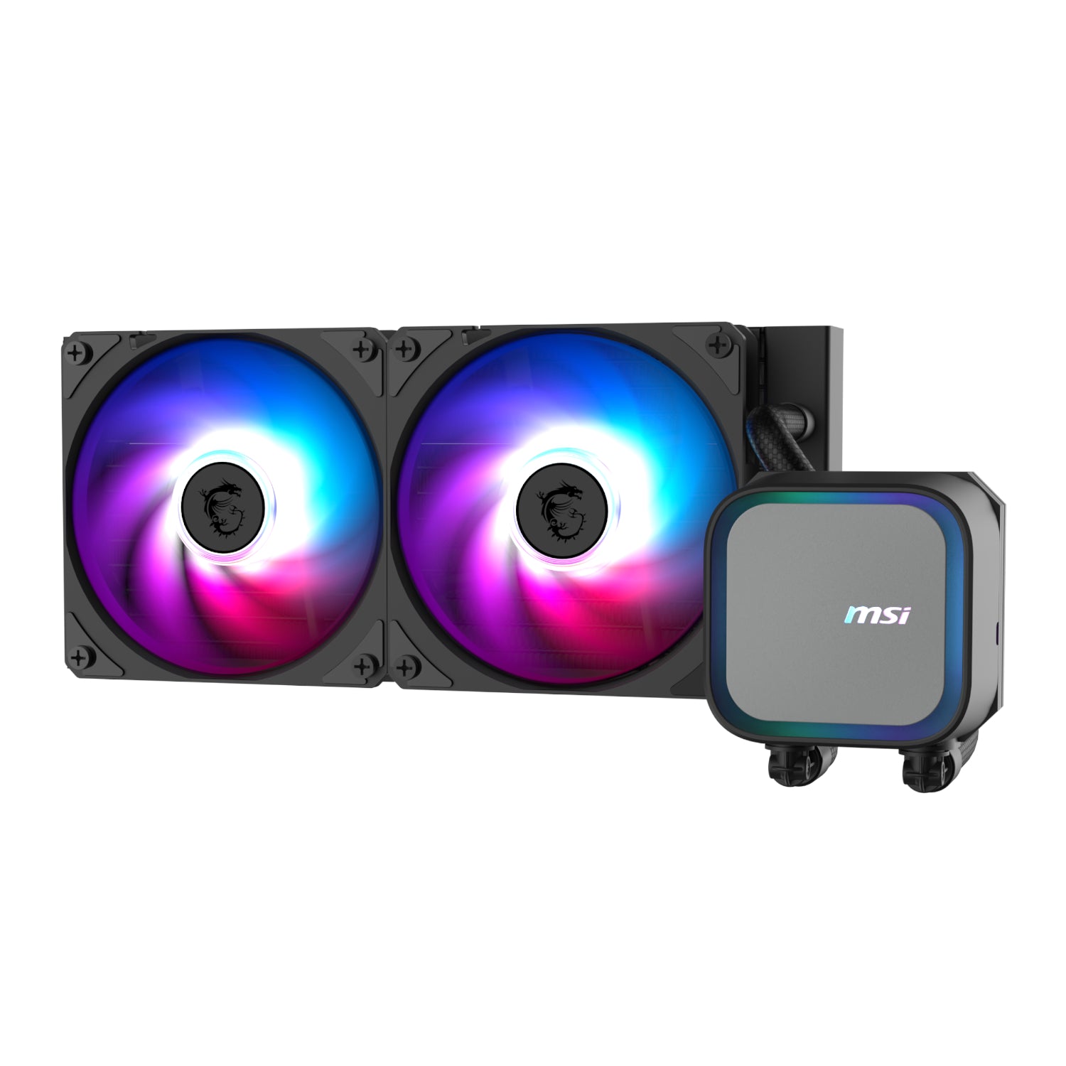 MSI MAG Coreliquid A13 240 AIO Liquid CPU Cooler - Black – image 3