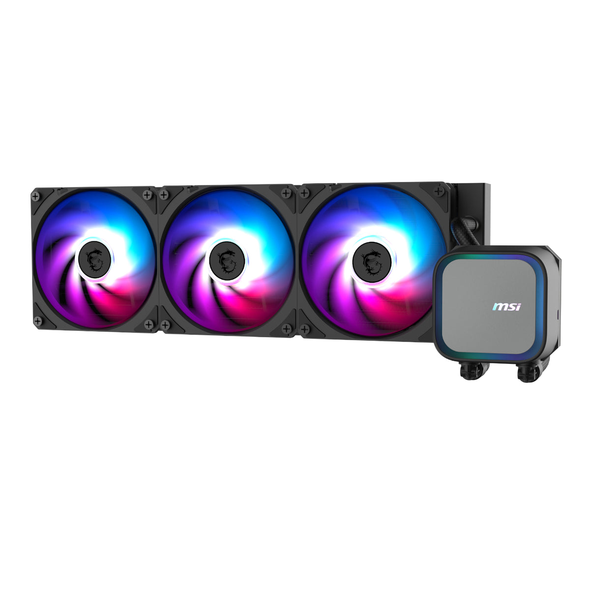 MSI MAG Coreliquid A13 360 AIO Liquid CPU Cooler - Black – image 3