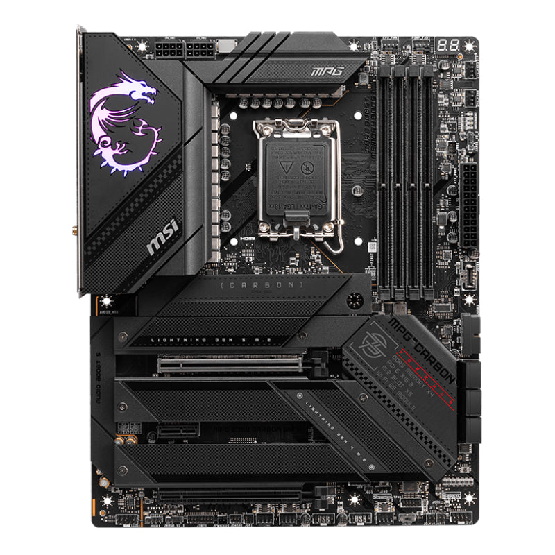 MSI MPG Z790 CARBON WIFI DDR5 LGA1700 ATX Gaming Motherboard – image 2