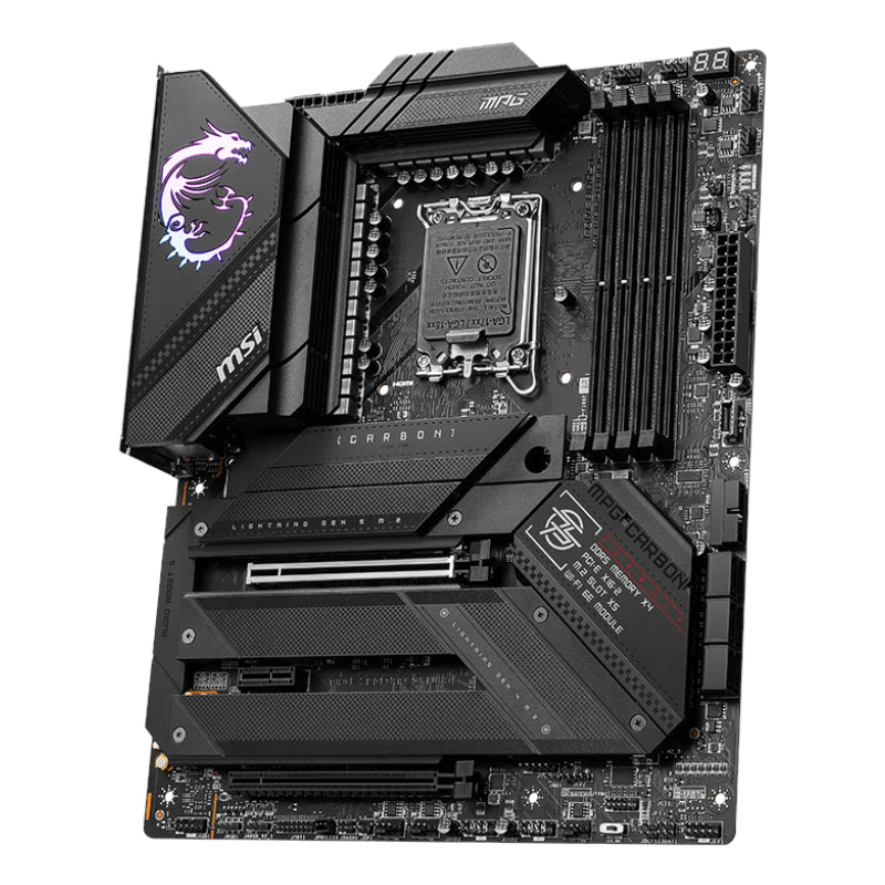 MSI MPG Z790 CARBON WIFI DDR5 LGA1700 ATX Gaming Motherboard – image 4