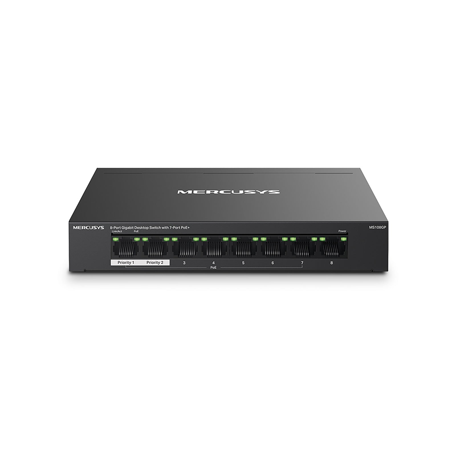 Mercusys 8 Port Gigabit Unmanaged POE Switch