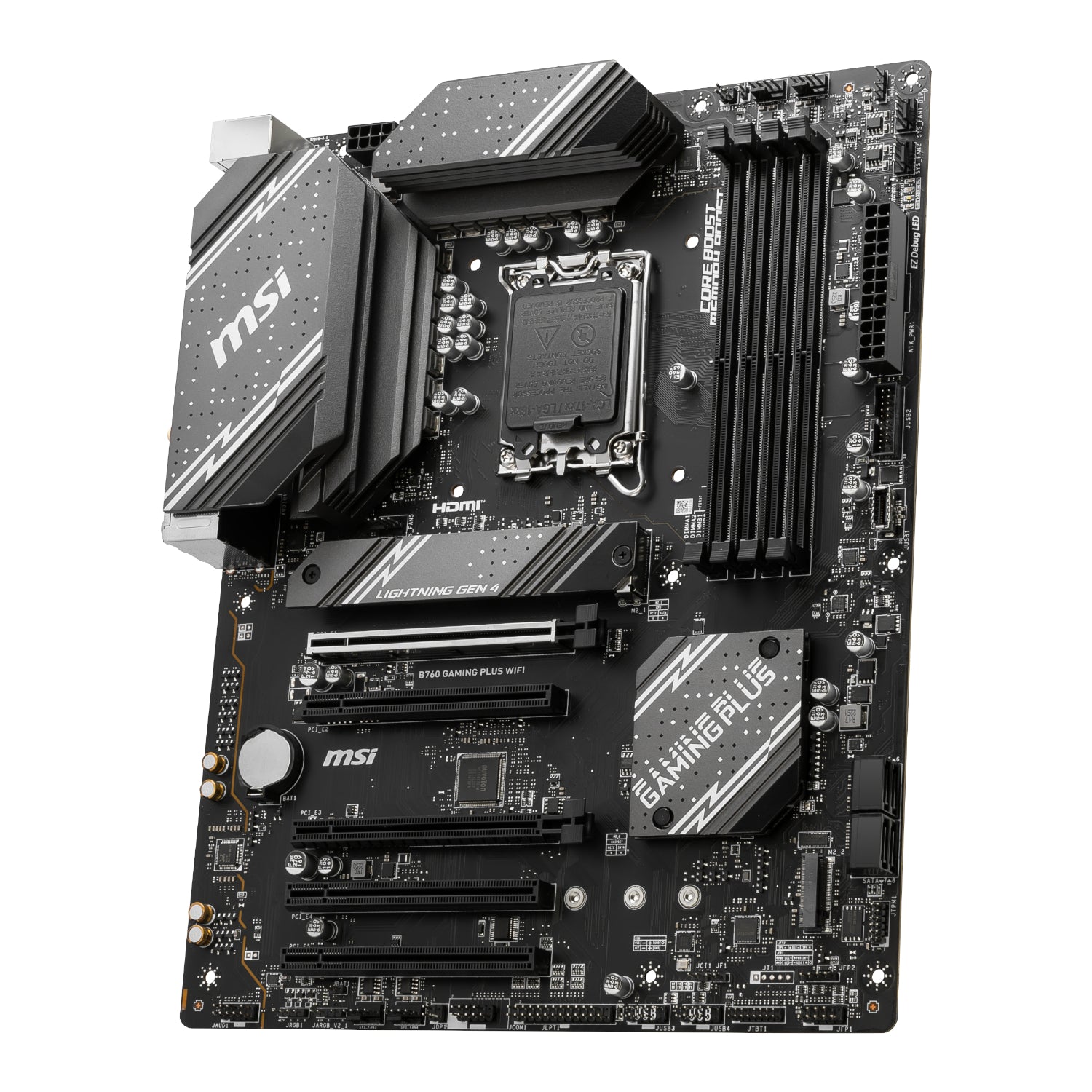 MSI B760 GAMING PLUS WIFI DDR5 LGA1700 ATX Motherboard – image 3