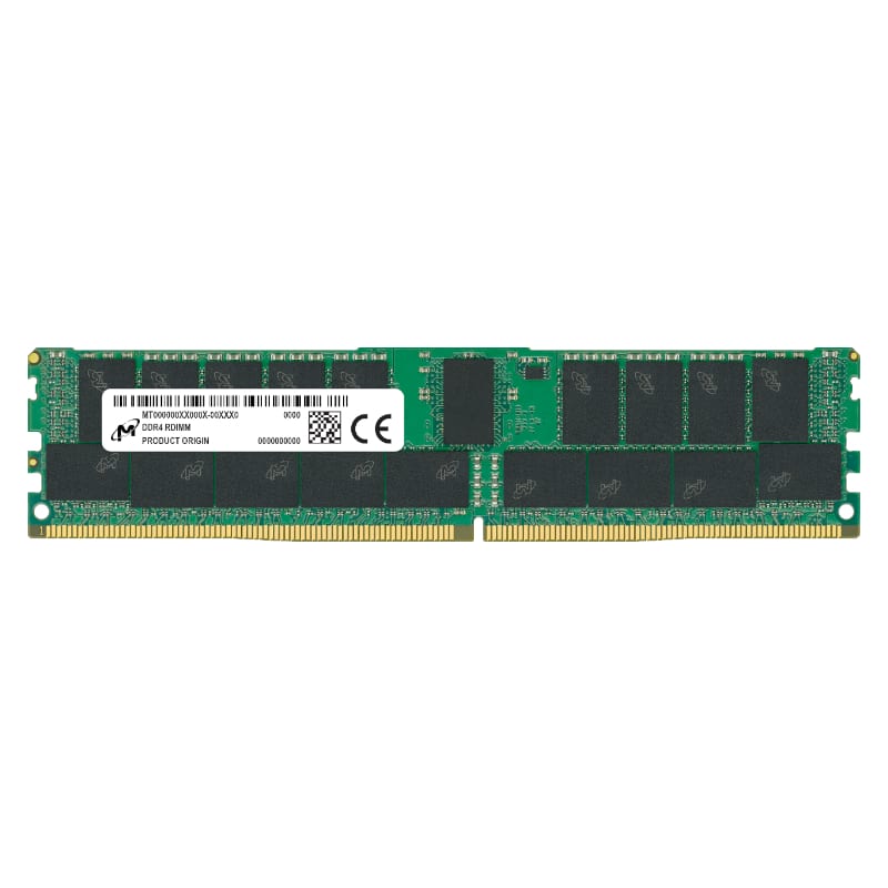 Micron MTA18ASF4G72PDZ-3G2B2R 32GB 2933MHz Dual Rank DDR4 RDIMM Memory