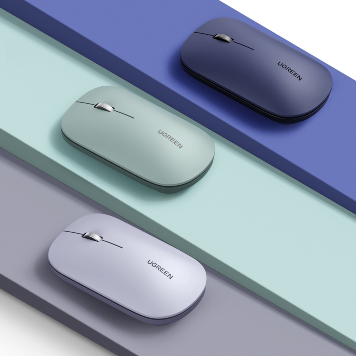 UGREEN Portable 2.4GHz Wireless Mouse - Grey – image 5