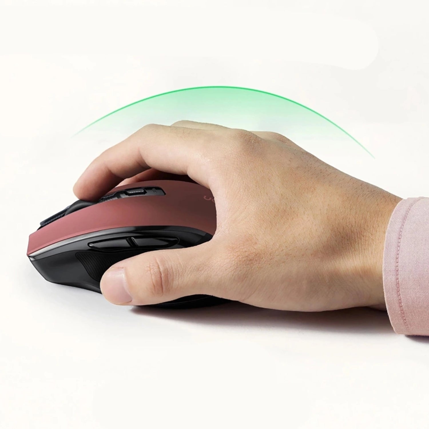 UGREEN MU006 2.4GHz Wireless Optical Mouse - Red – image 4