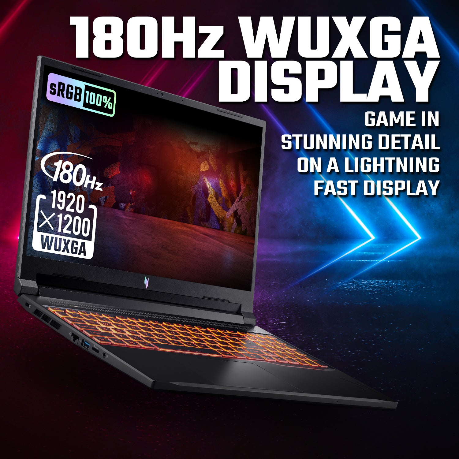 Acer NITRO V 16 Gaming Laptop 16″ | AMD Ryzen 5 | 16GB |1TB | RTX 5060 8GB | Windows 11 Home – image 14