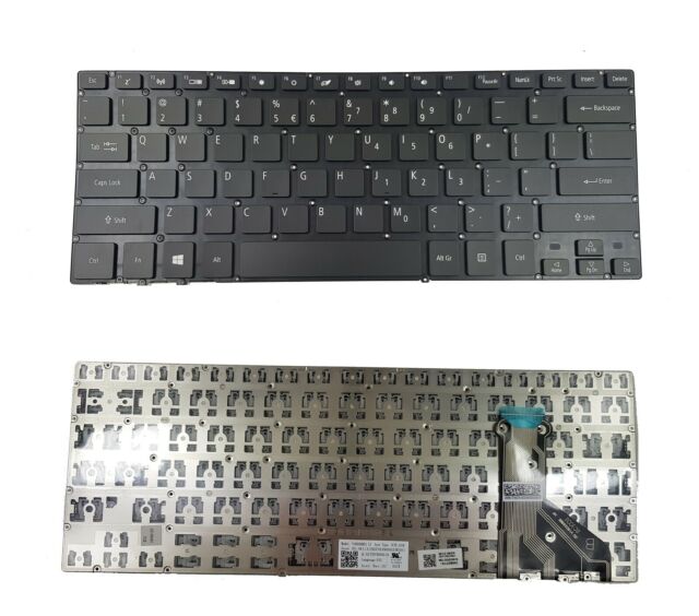 Acer Spin 7 SP714-51 - No Frame - Laptop Keyboard Black