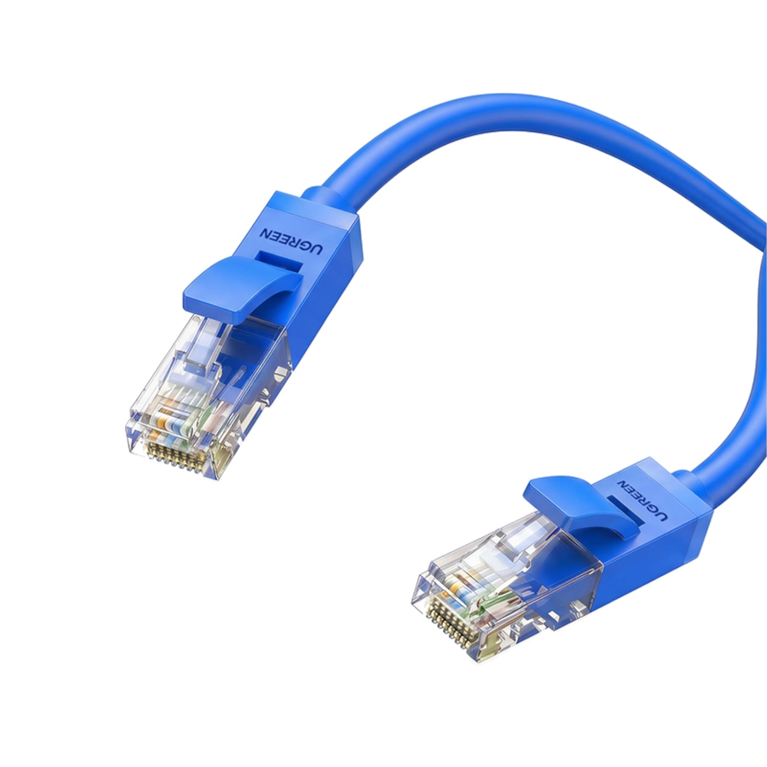 UGREEN Cat6 UTP Flat Ethernet Blue Cable - 1 Metre – image 2