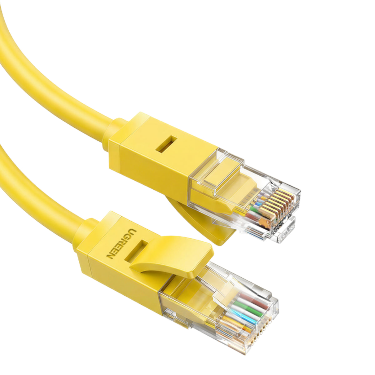 UGREEN RJ45 CAT6 2m LAN Network Cable – (1Gbps, 250MHz) – Yellow