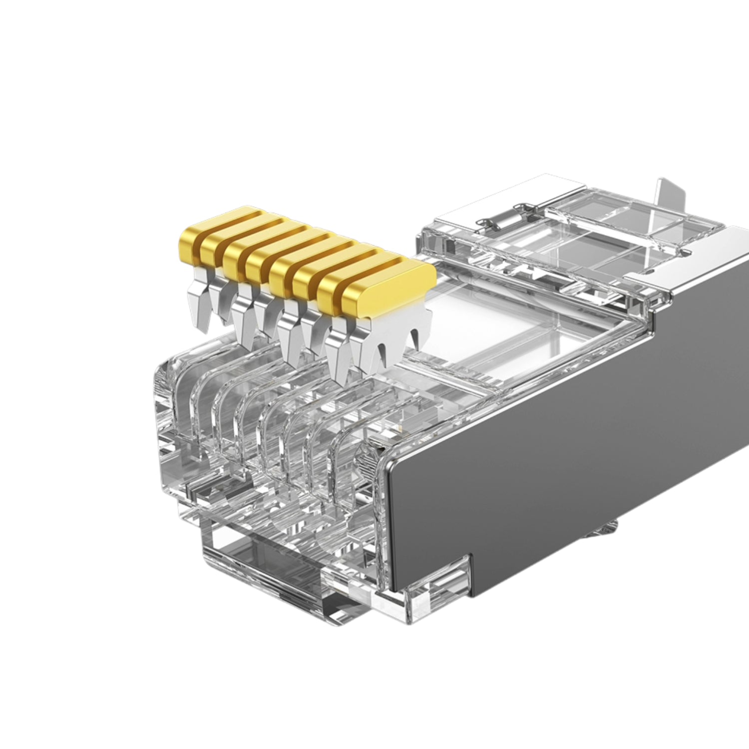 UGREEN Cat 7 Shielded RJ45 Modular Plug 10 Pack – image 2