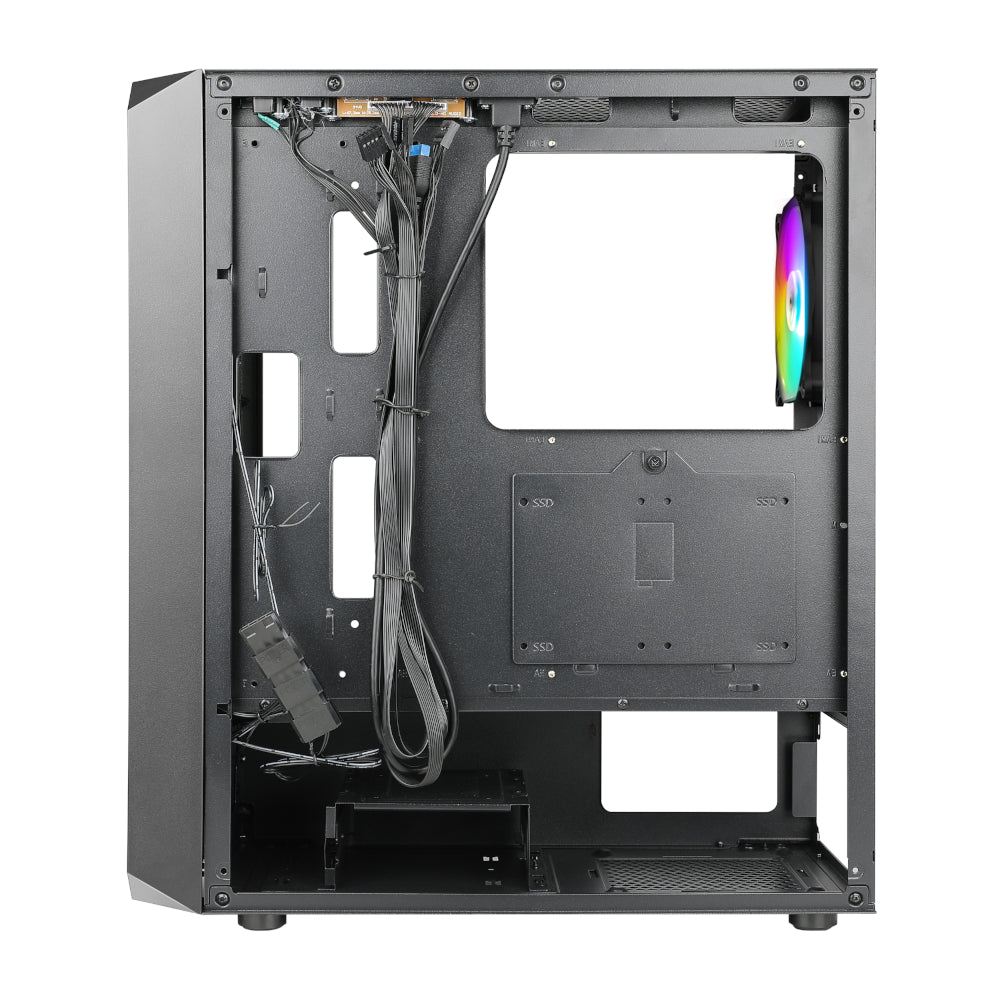 Antec NX292 ATX | Micro-ATX | ITX ARGB Mid-Tower Gaming Chassis - Black – image 4