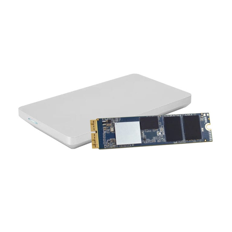 OWC Aura Pro X2 480GB PCIe NVMe SSD and Envoy Pro Enclosure Kit for Mac Pro (Late 2013)