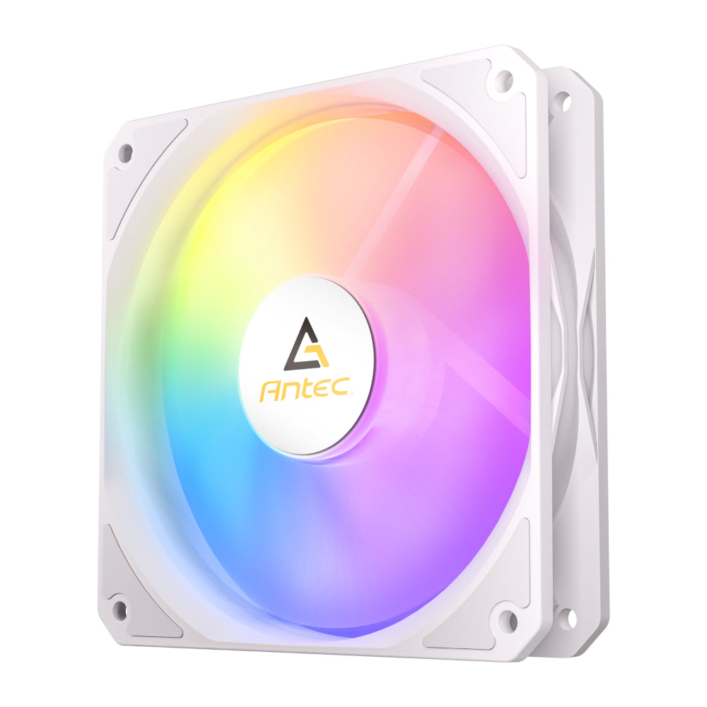 Antec P12 PWM 120mm ARGB Reverse Case Fan - White – image 4
