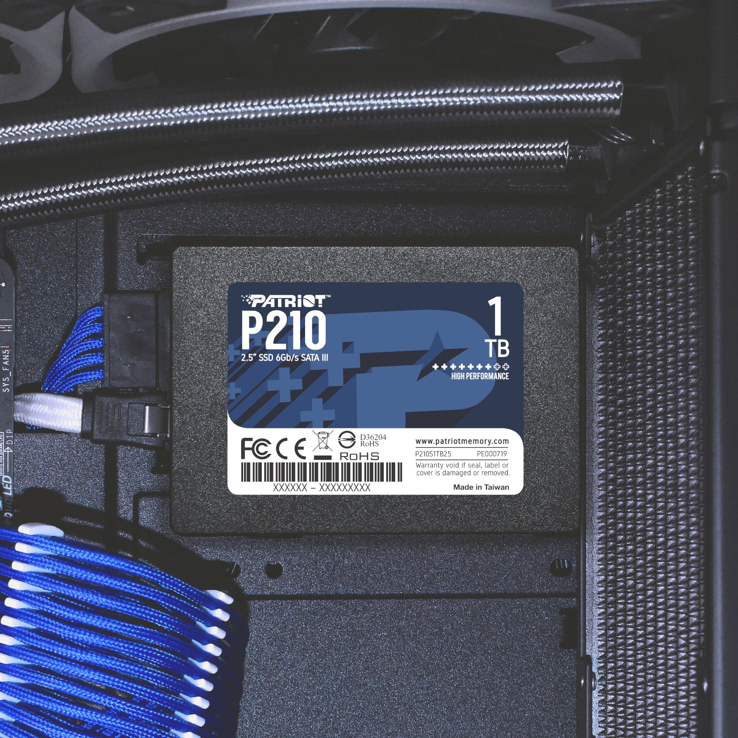 Patriot P210 1TB 2.5 Inch SATAIII SSD – image 4