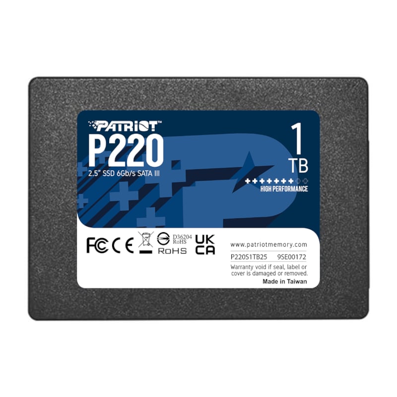 Patriot P220 1TB 2.5″ SSD