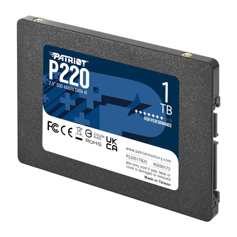 Patriot P220 1TB 2.5″ SSD