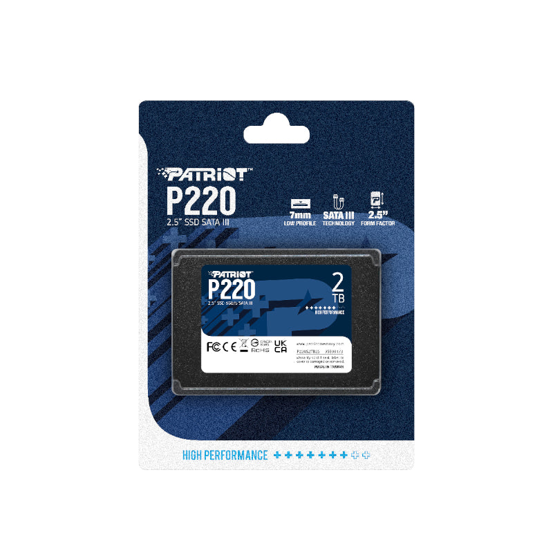 Patriot P220 2TB 2.5" SSD – image 3