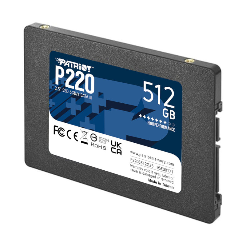 Patriot P220 512GB 2.5" SSD – image 2