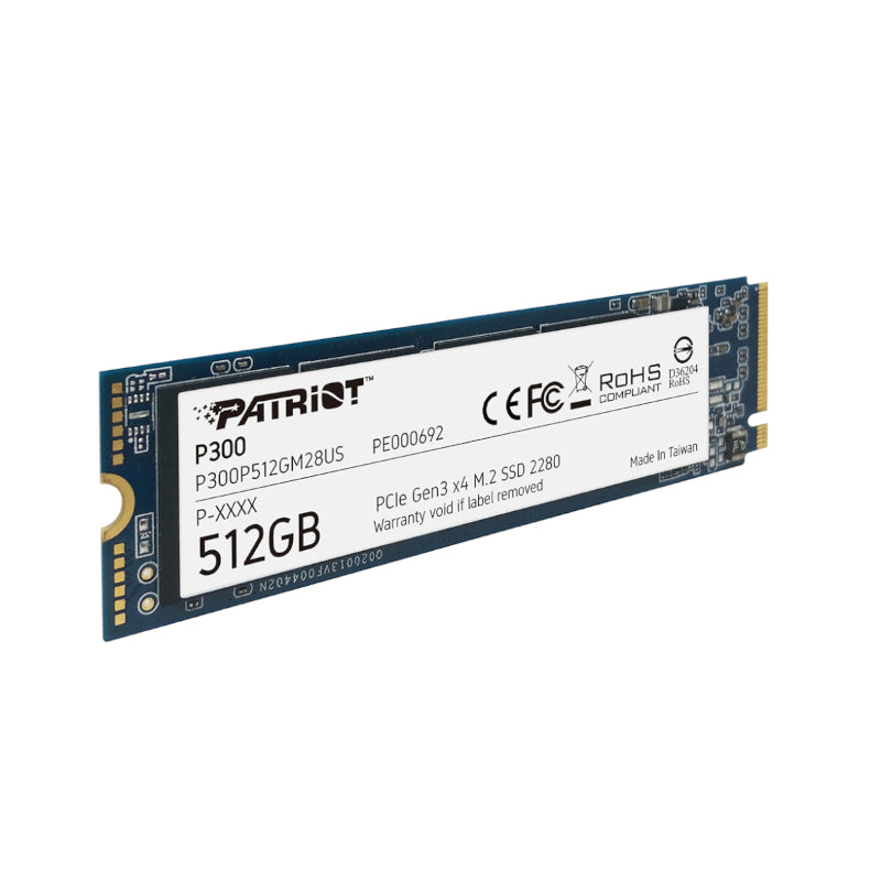 Patriot P300 512GB M.2 PCIe NVMe SSD – image 3