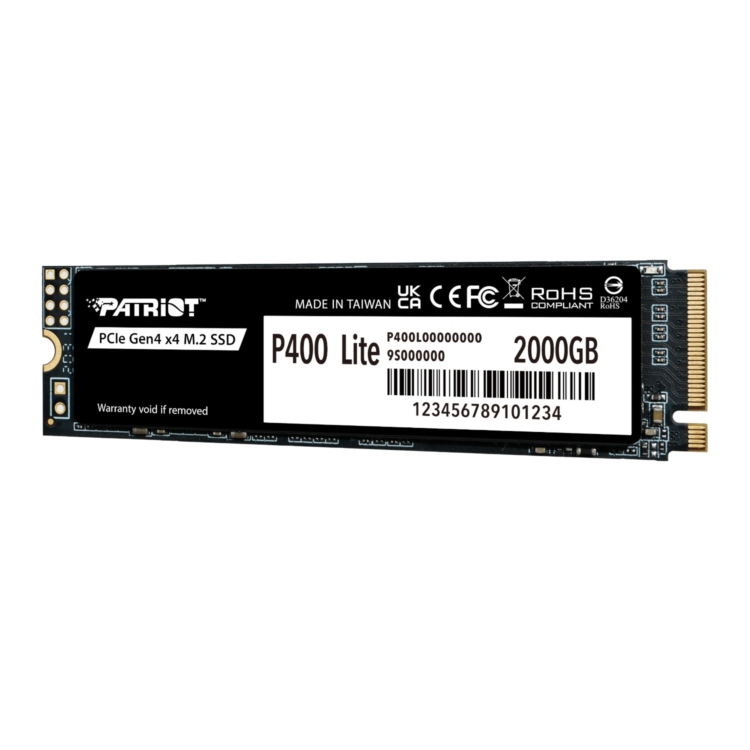 Patriot P400 Lite 2TB M.2 PCIe Gen 4 x4 NVMe SSD – image 3