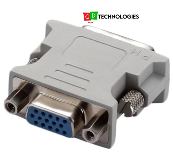 DVI-I Male to VGA Female Passive Adapter