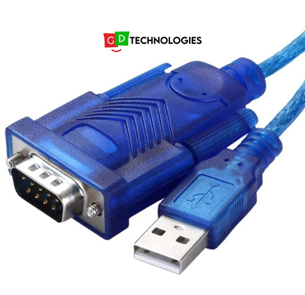 USB 2.0 to RS232 DB9 Serial Monitor Adapter