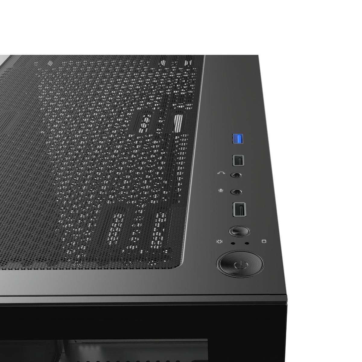 MSI PAG PANO M110A Micro-ATX Gaming Chassis – Black – image 4