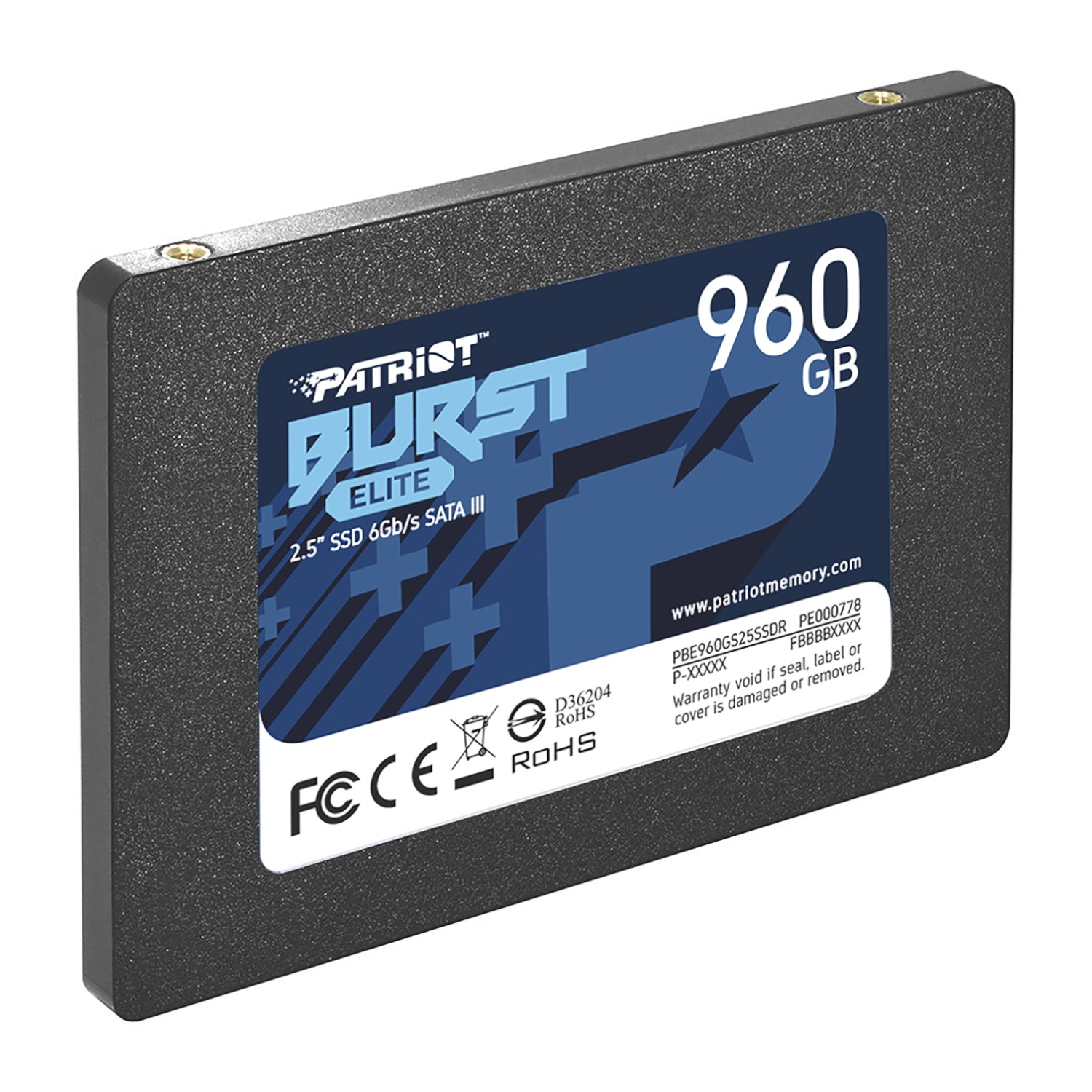 Patriot Burst Elite 960GB 2.5" SATA III SSD – image 3