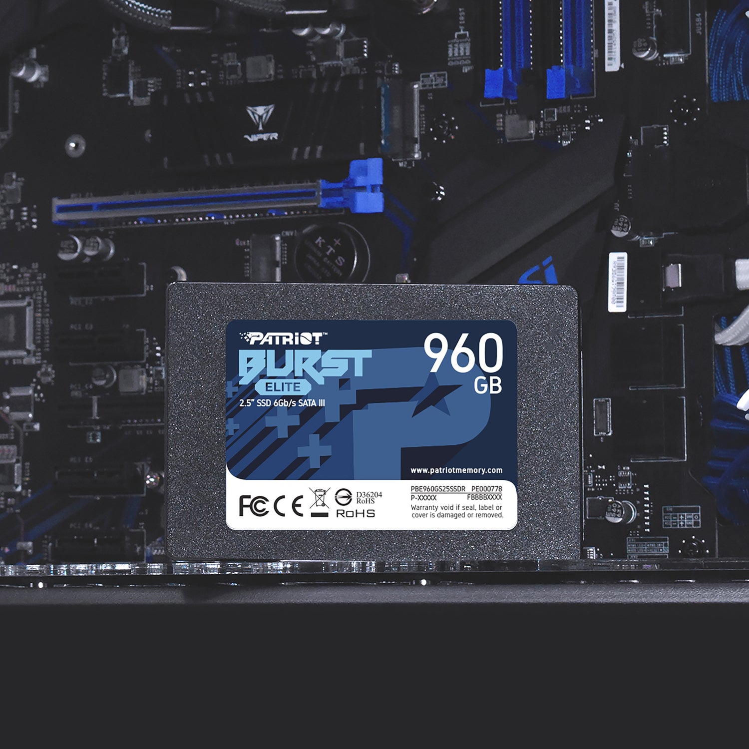 Patriot Burst Elite 960GB 2.5" SATA III SSD – image 4