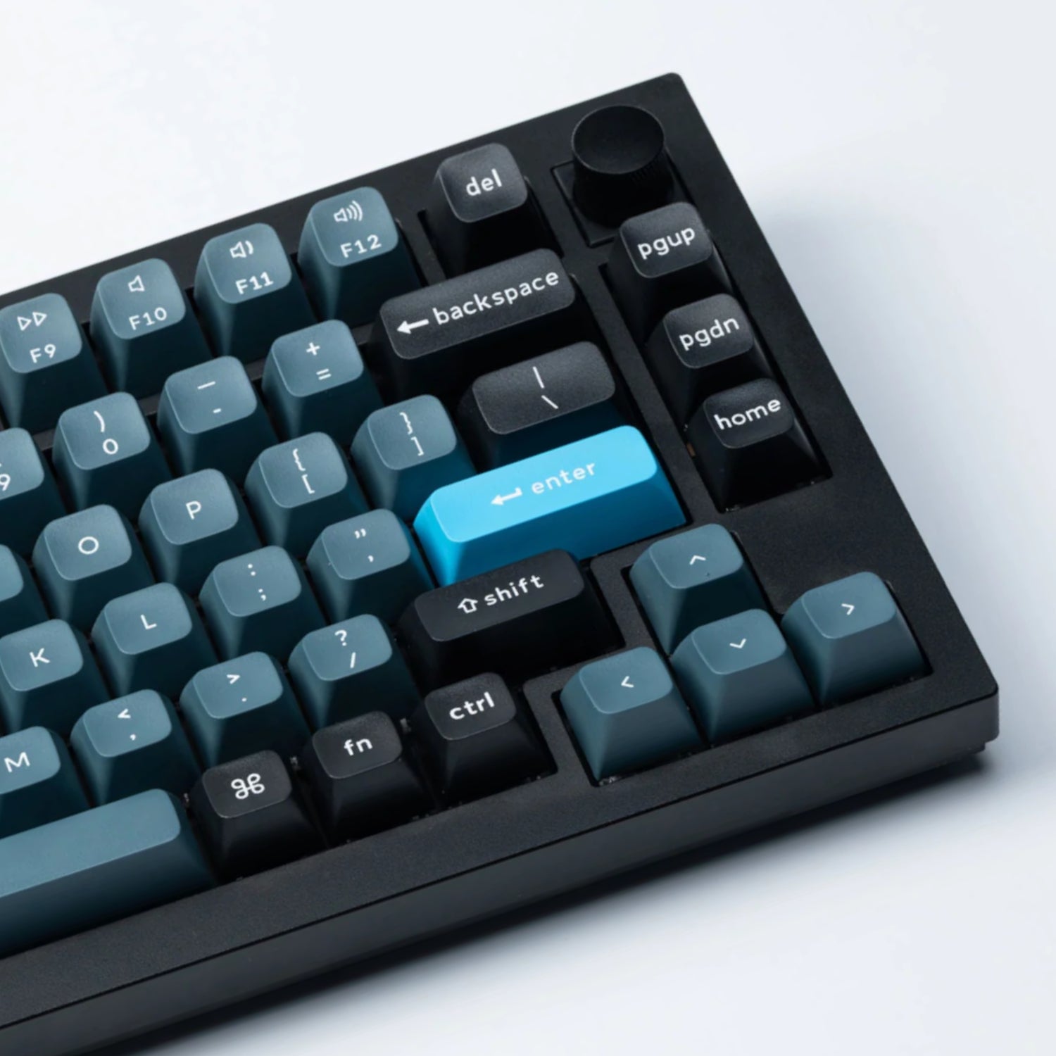 Keychron Double Shot KSA PBT Keycap Set - Dark Grey/Grey/Blue – image 4