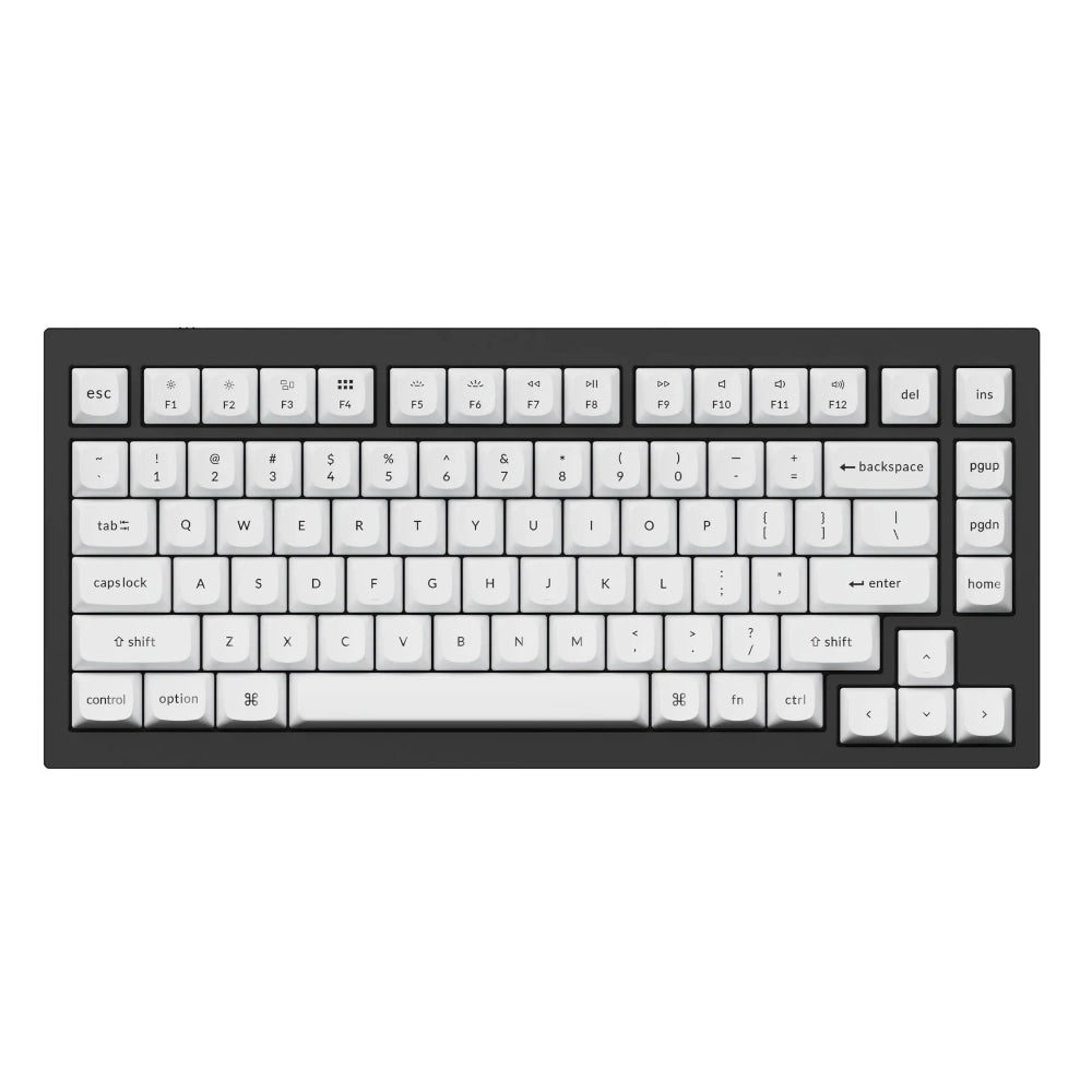 Keychron Double Shot PBT OSA Full Keycap Set - Black/White – image 2