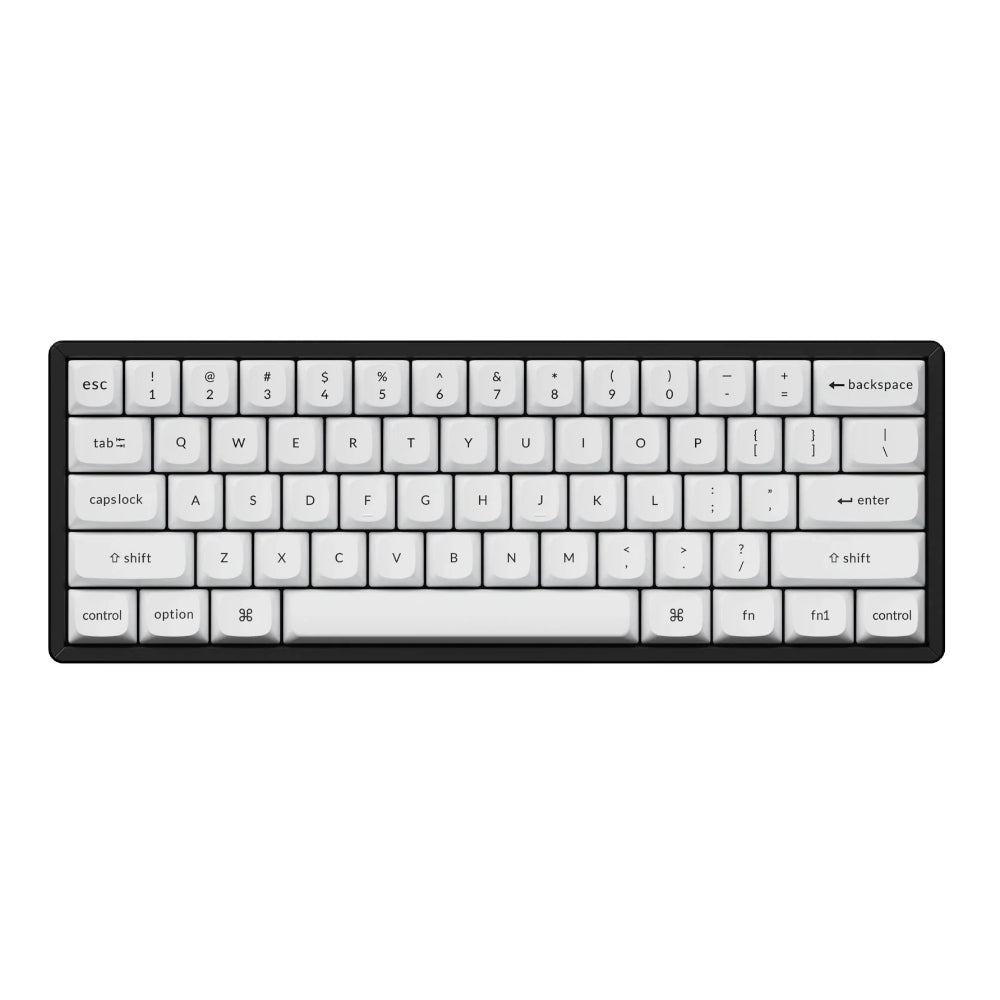 Keychron Double Shot PBT OSA Full Keycap Set - Black/White – image 5