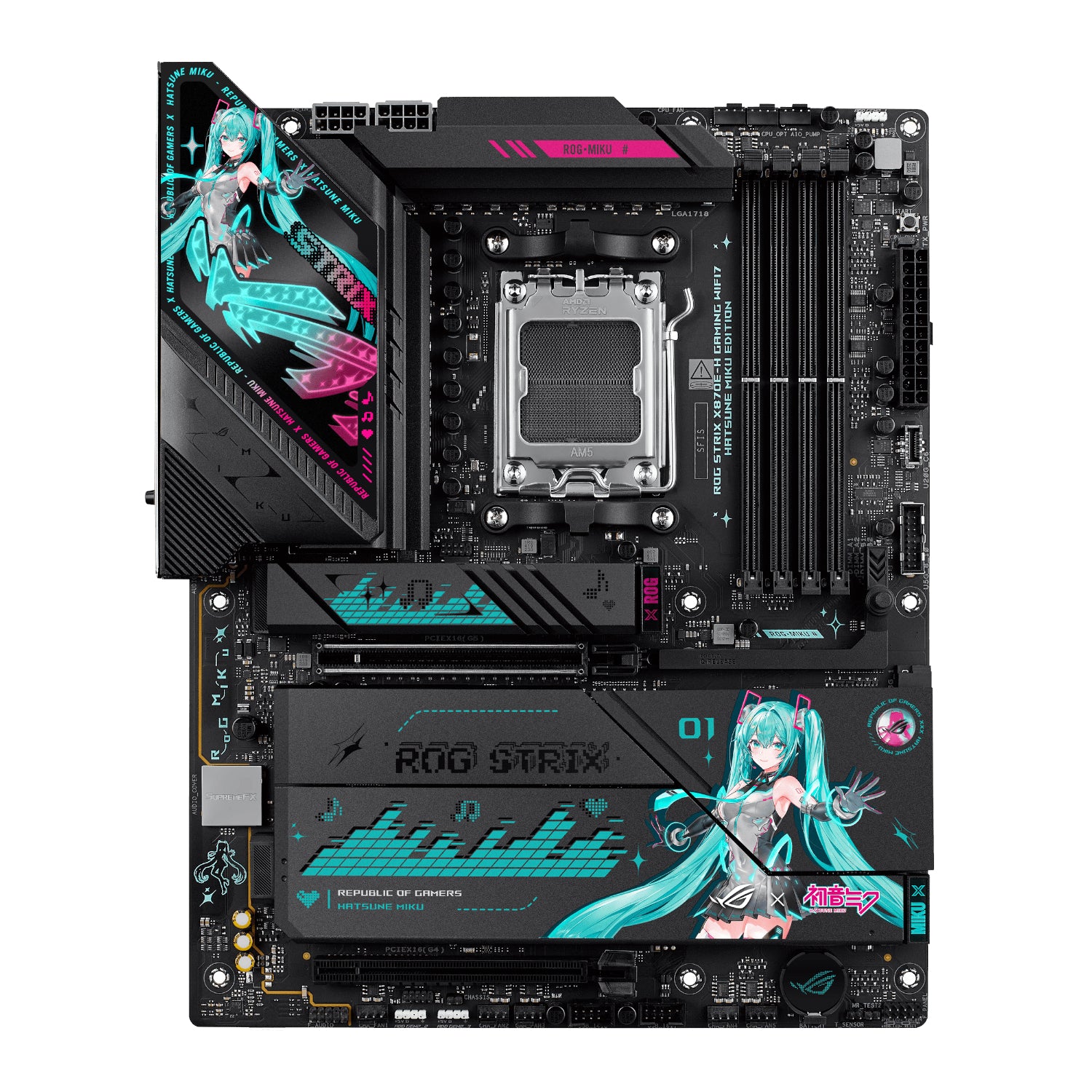 PCBuilder Ryzen 7 9800X3D ASUS X MIKU Windows 11 Gaming PC – image 12
